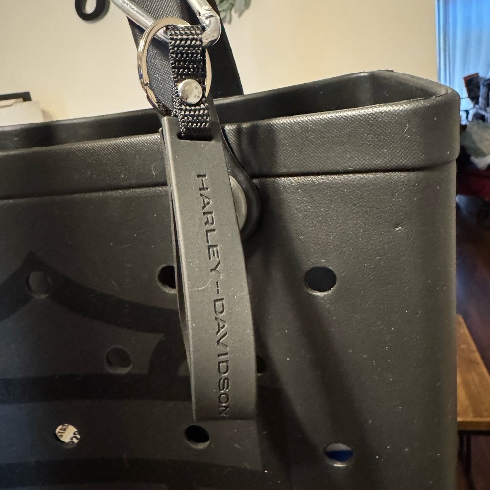 Harley-Davidson Black Men's Tote Bag